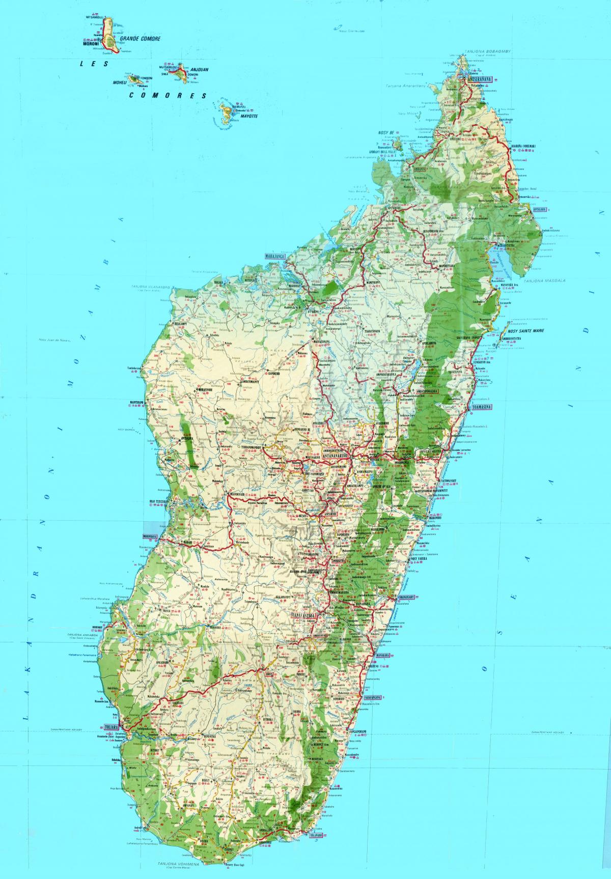 kort af Madagaskar landslaginu